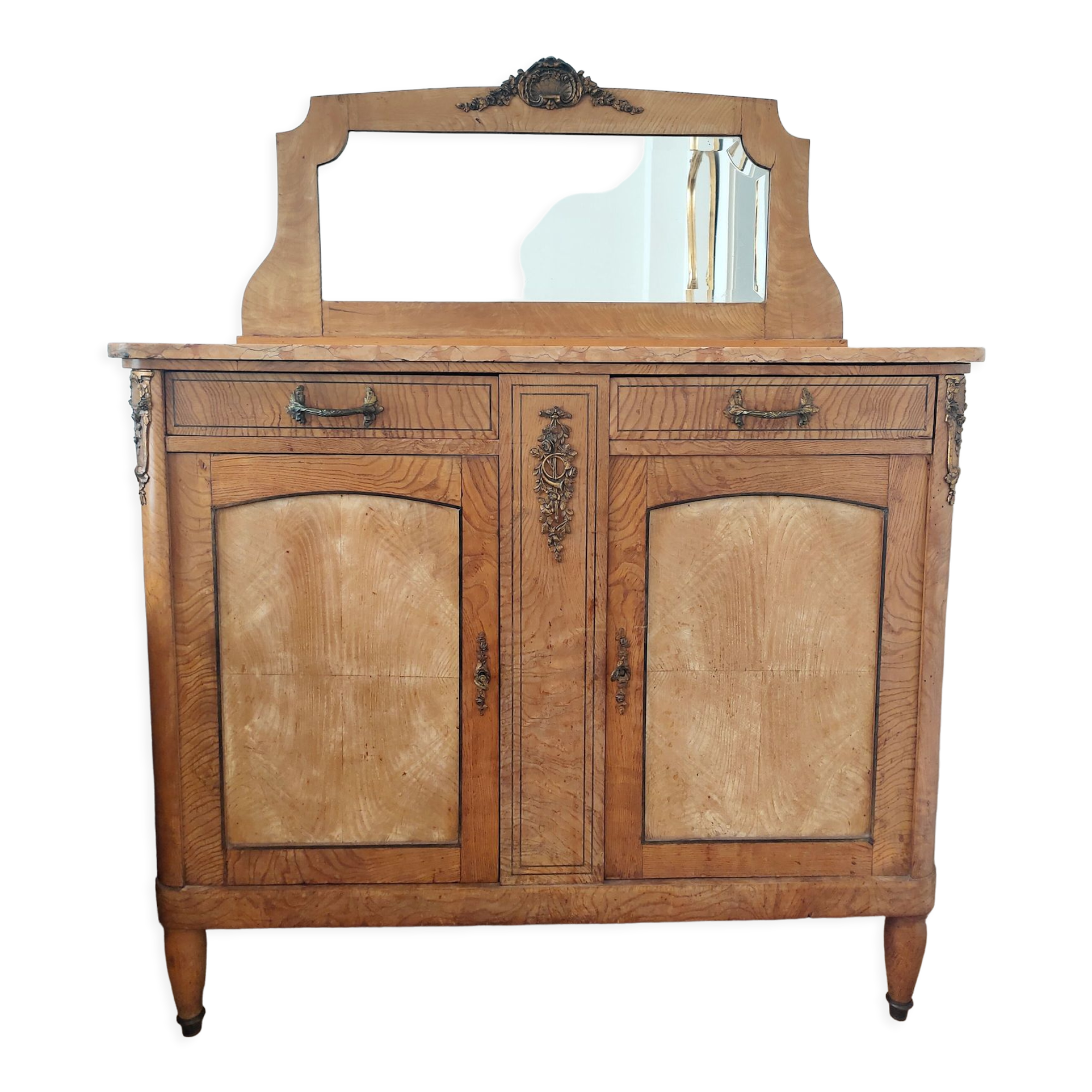 Louis XVI style wooden sideboard