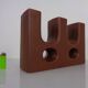 Dutch Studio Ceramic Vase by Marius & Hugo Van Woerden for Vest Keramiek, 1970s