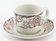 Lot of 4 cups and under cup duraline hotel ware