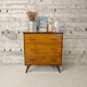 Commode vintage pieds compas