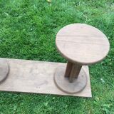 Wooden bench