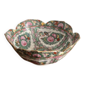 Bowl Plate Porcelain China Famille Rose Canton Qing Dynasty