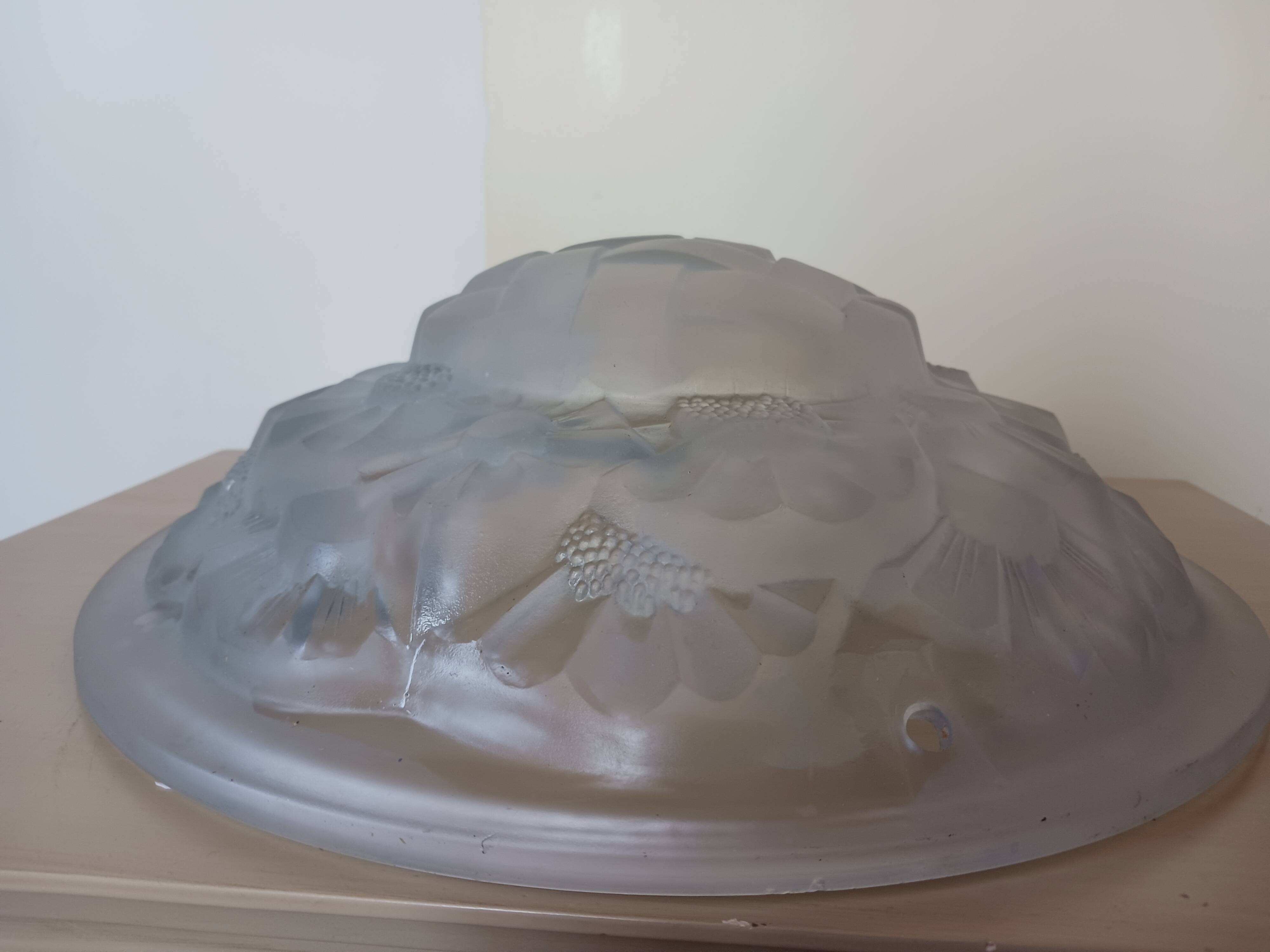 Art Deco basin signed Degué.