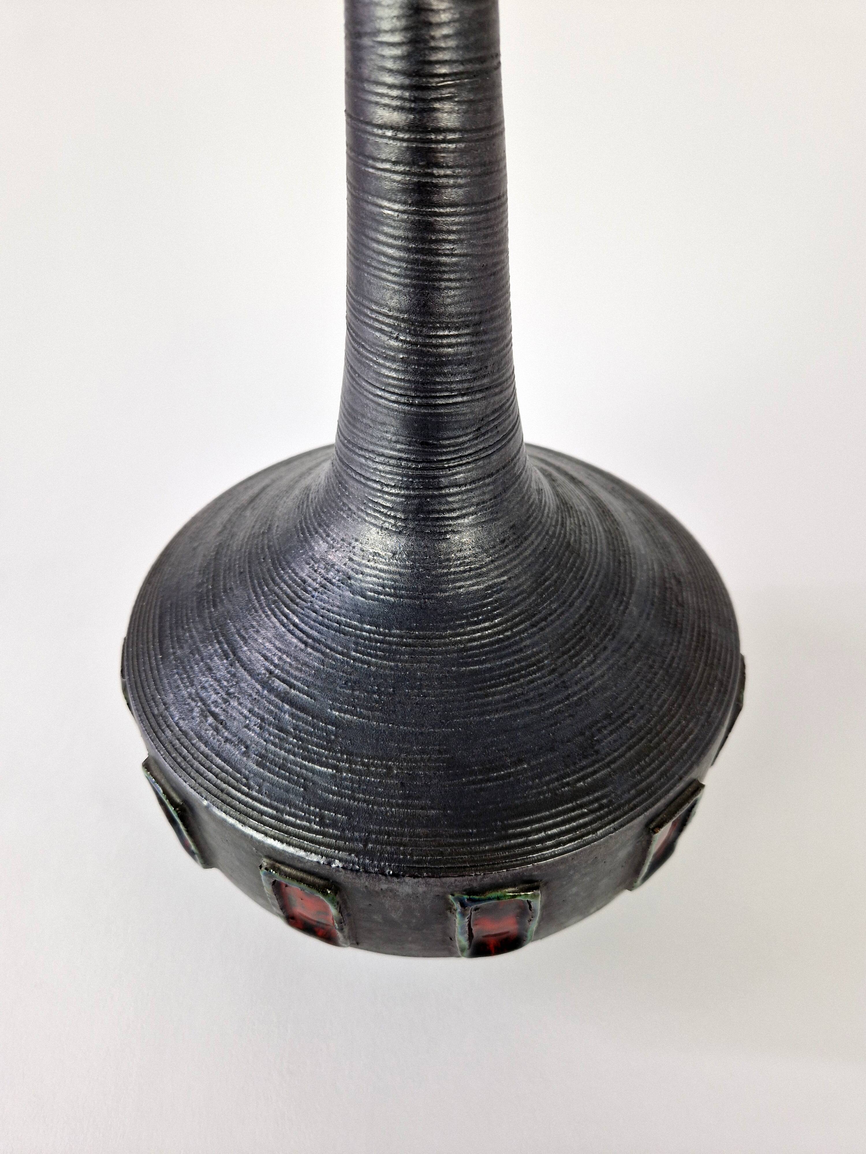 Vase keramar en céramique vintage 1960
