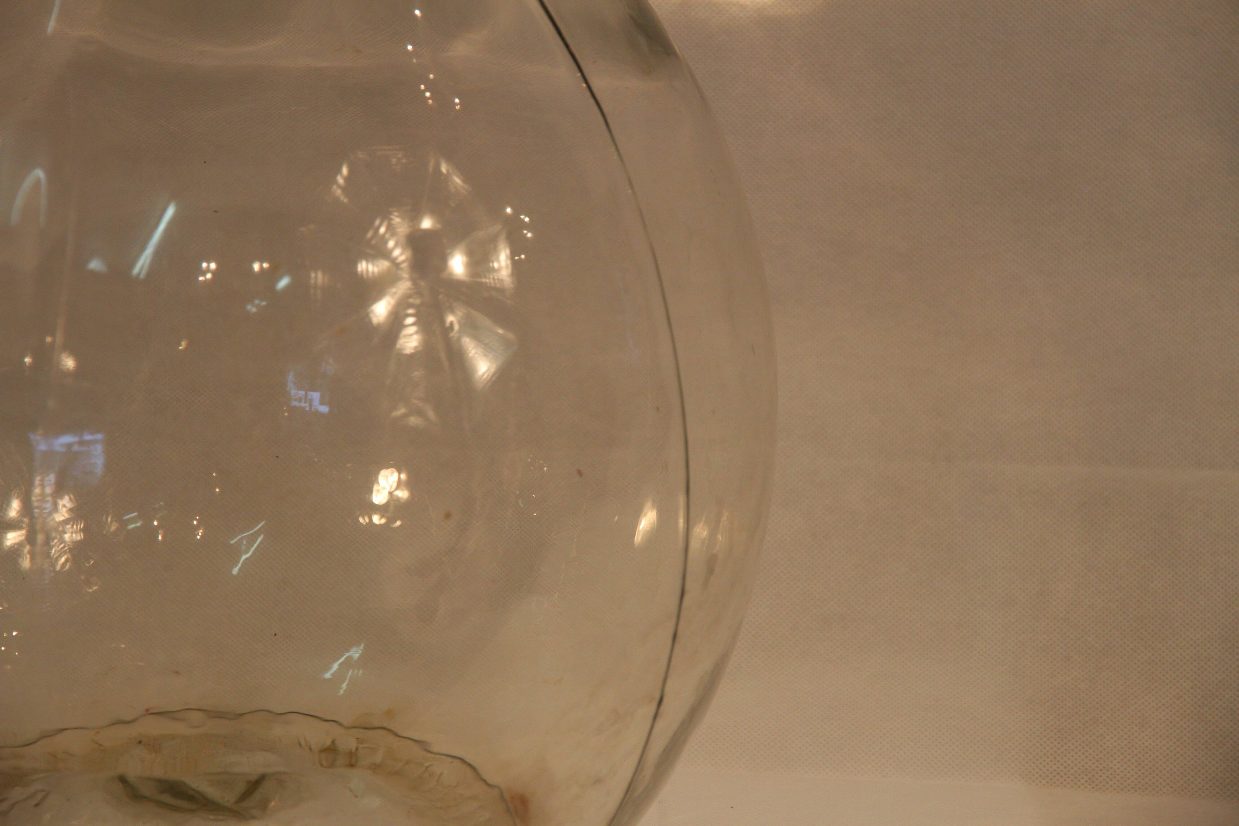 Demijohn translucent glass, 30l