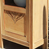 Art Deco oak hosiery