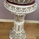 Plant holder plaster column