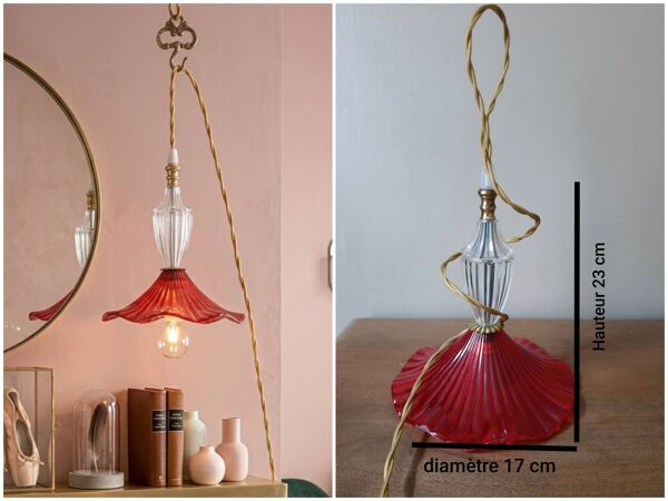 Baladeuse ''La Danseuse'' rétro poétique  création unique upcyclée
