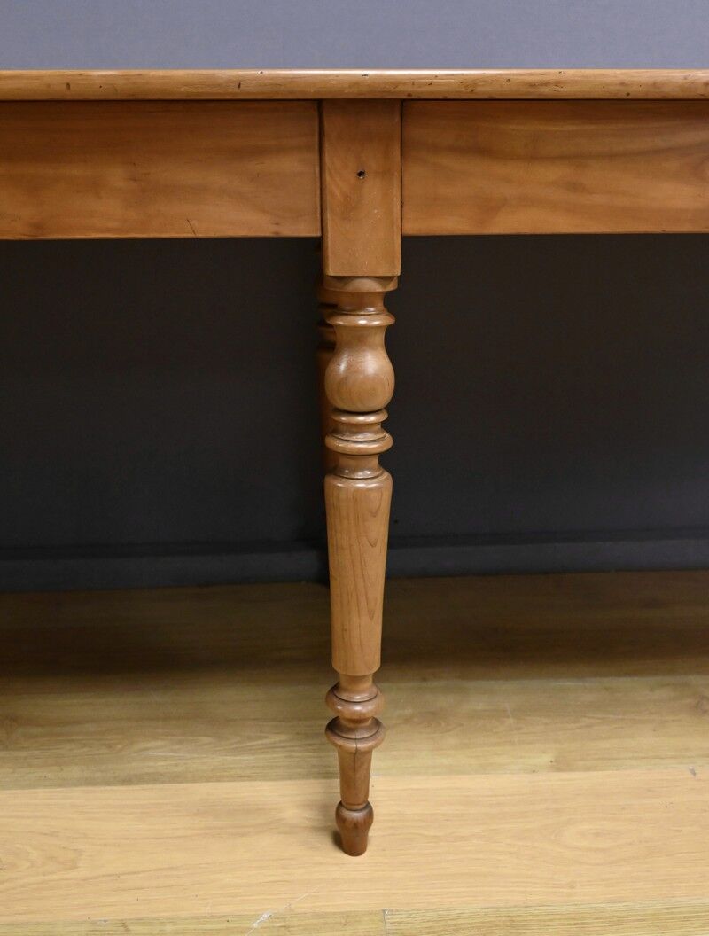 Table de ferme en merisier – fin XIXe