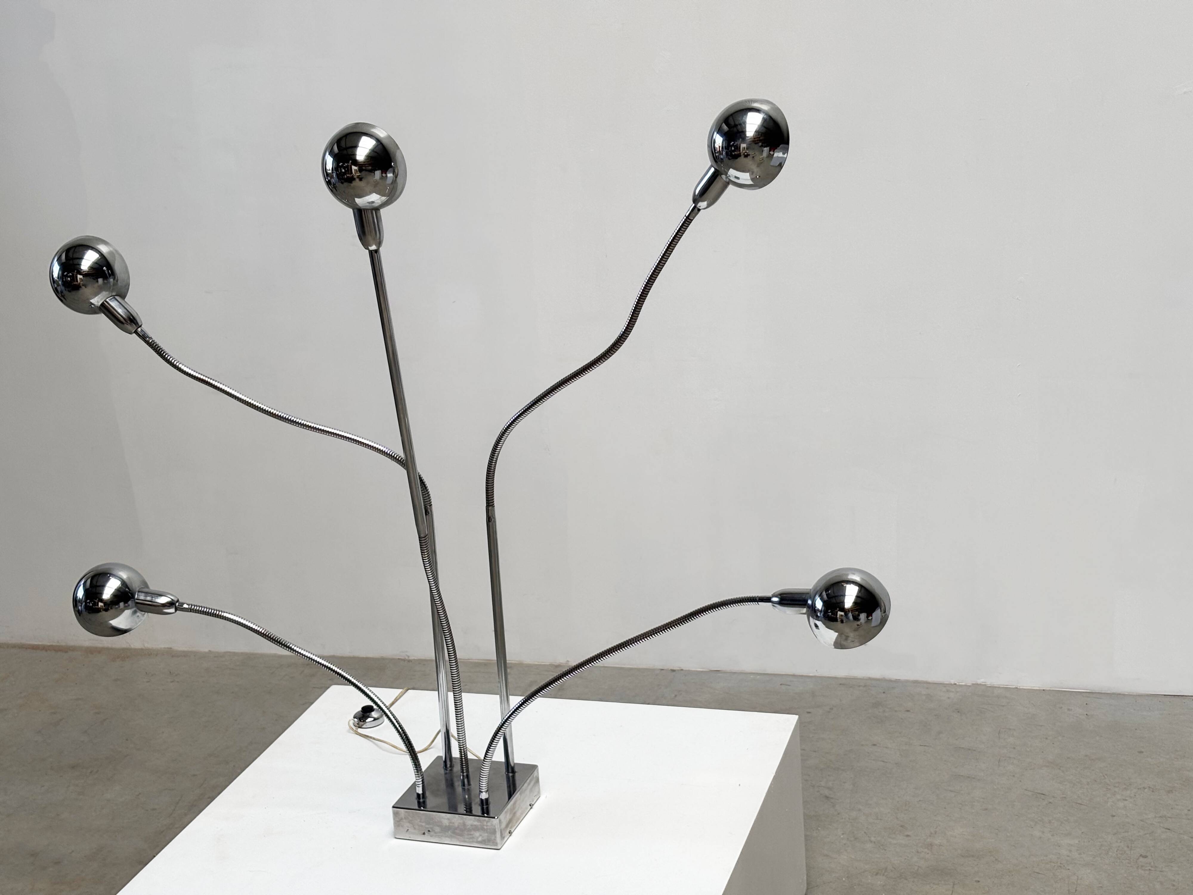 Hydra Floor Lamp by Pierre Folie for Jacques Charpentier