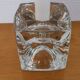 Bohemian crystal candle holder Rudolf Jurnikl for Rudolfova 60'S