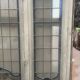 Art Deco stained glass transom window, circa 1900, 20th century