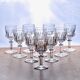 10 Nachtmann crystal wine glasses from the "Angélique" collection