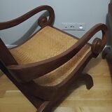 Deux fauteuils coloniaux planteurs
