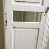 fire post cabinet of the old French bank in oak