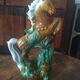 Rearing horse statue