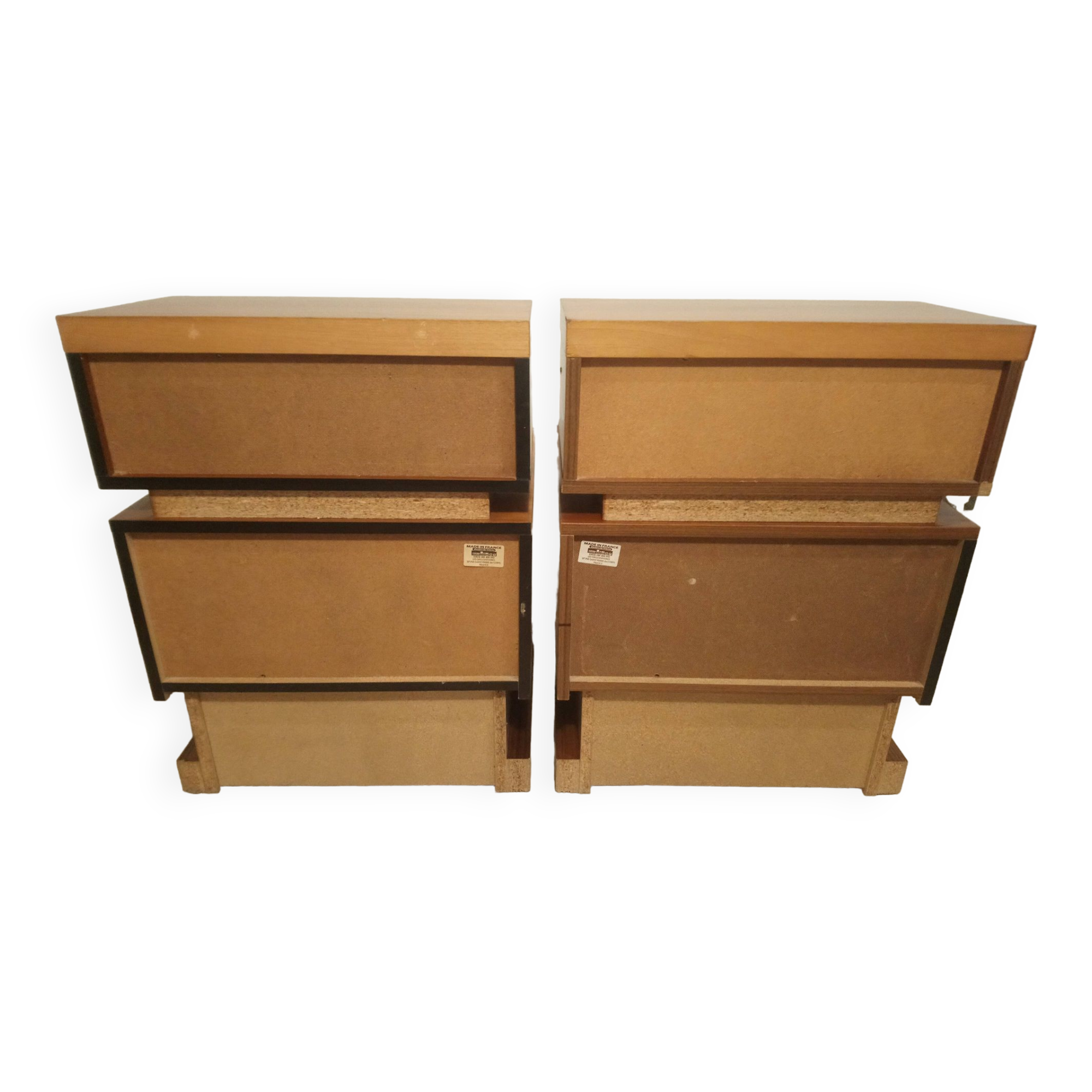 Paire de chevets scandinave teck année 70 simat doubinski