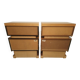 Paire de chevets scandinave teck année 70 simat doubinski
