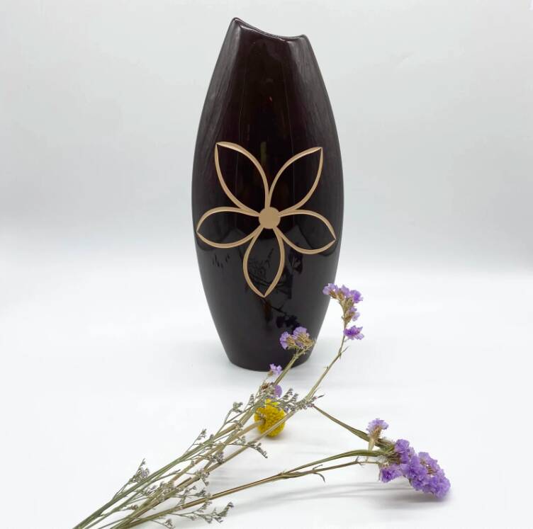 “Flower” vase / glazed ceramic – 1970s