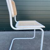 Cesca design chair b32 model in white