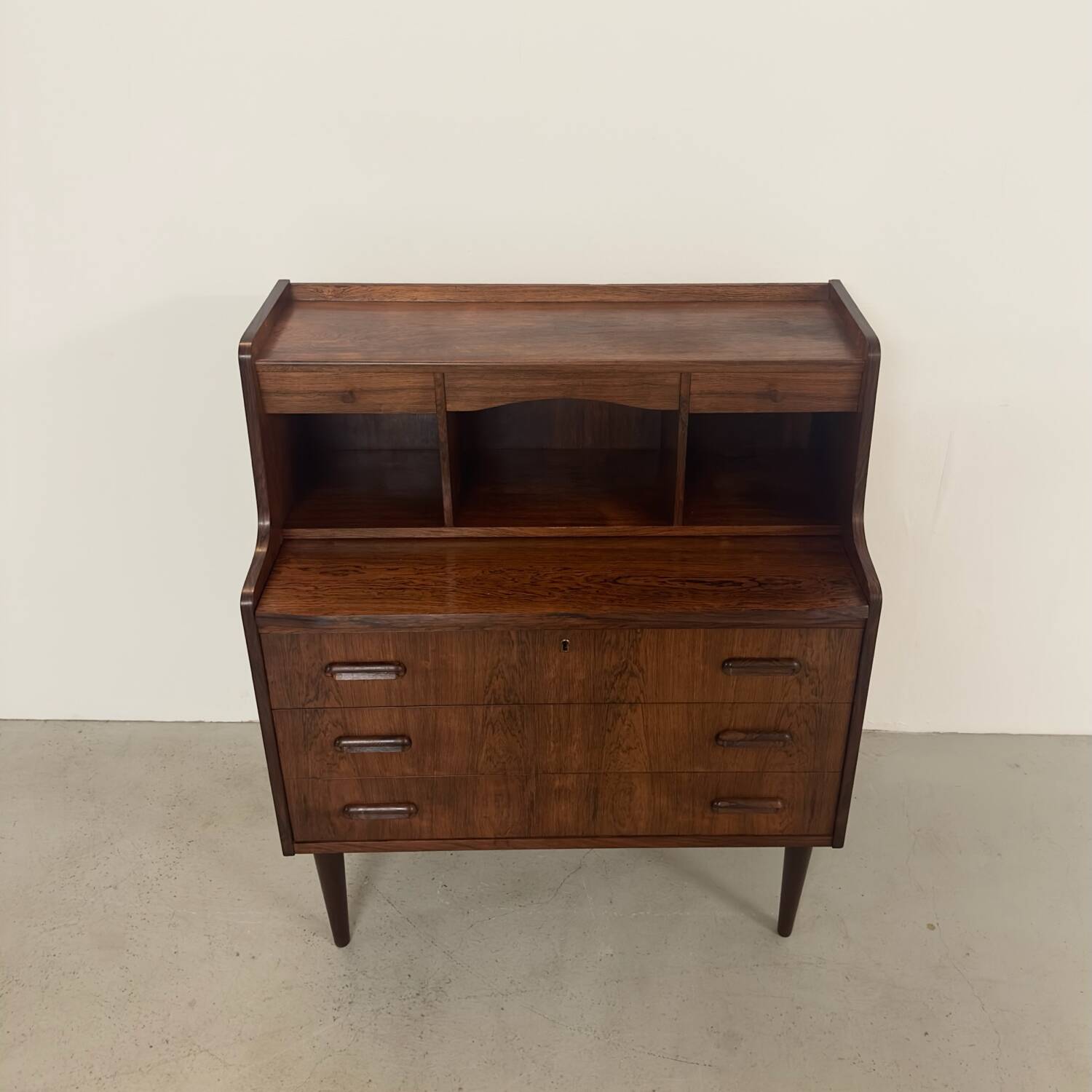 Danish palisander bureau secretary 1950s
