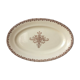 Plat ovale Terre de Fer Salins