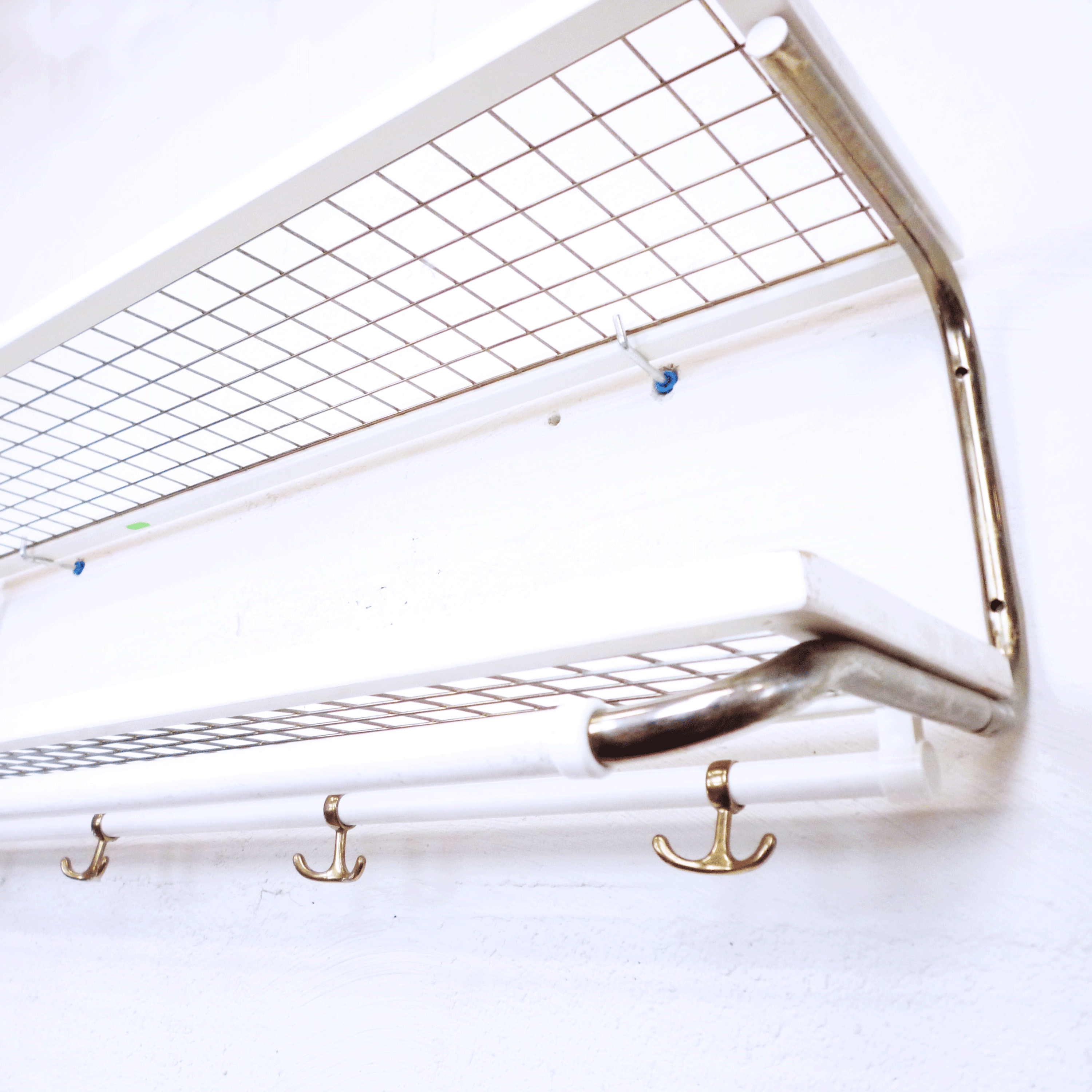 Coat rack door hat of 1960s vintage
