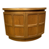 Mid-Century Retro Vintage Teak Corner Cabinet by Nathan Furniture 1970  “Sq