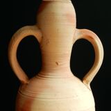 Large terracotta two-handled jar