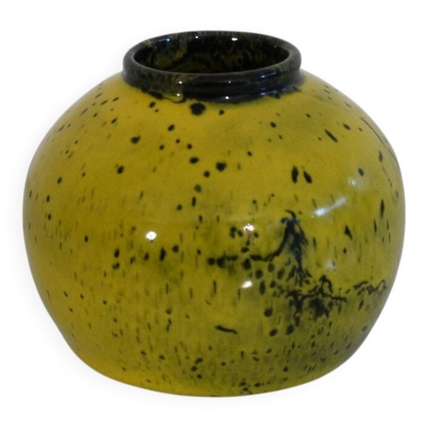 Vase boule en ceramique 1960 — Beyit
