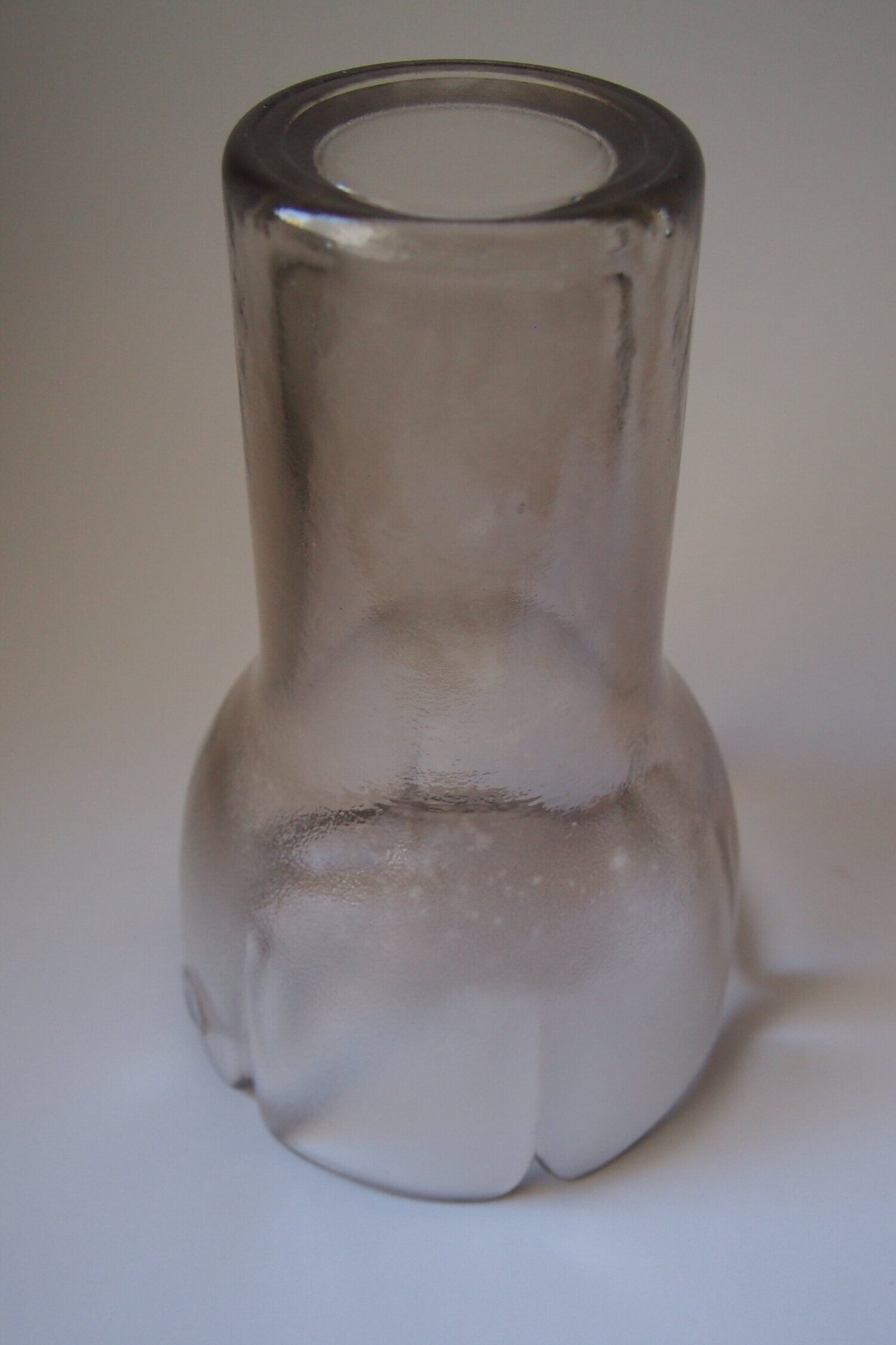 Vase tulipe en cristal