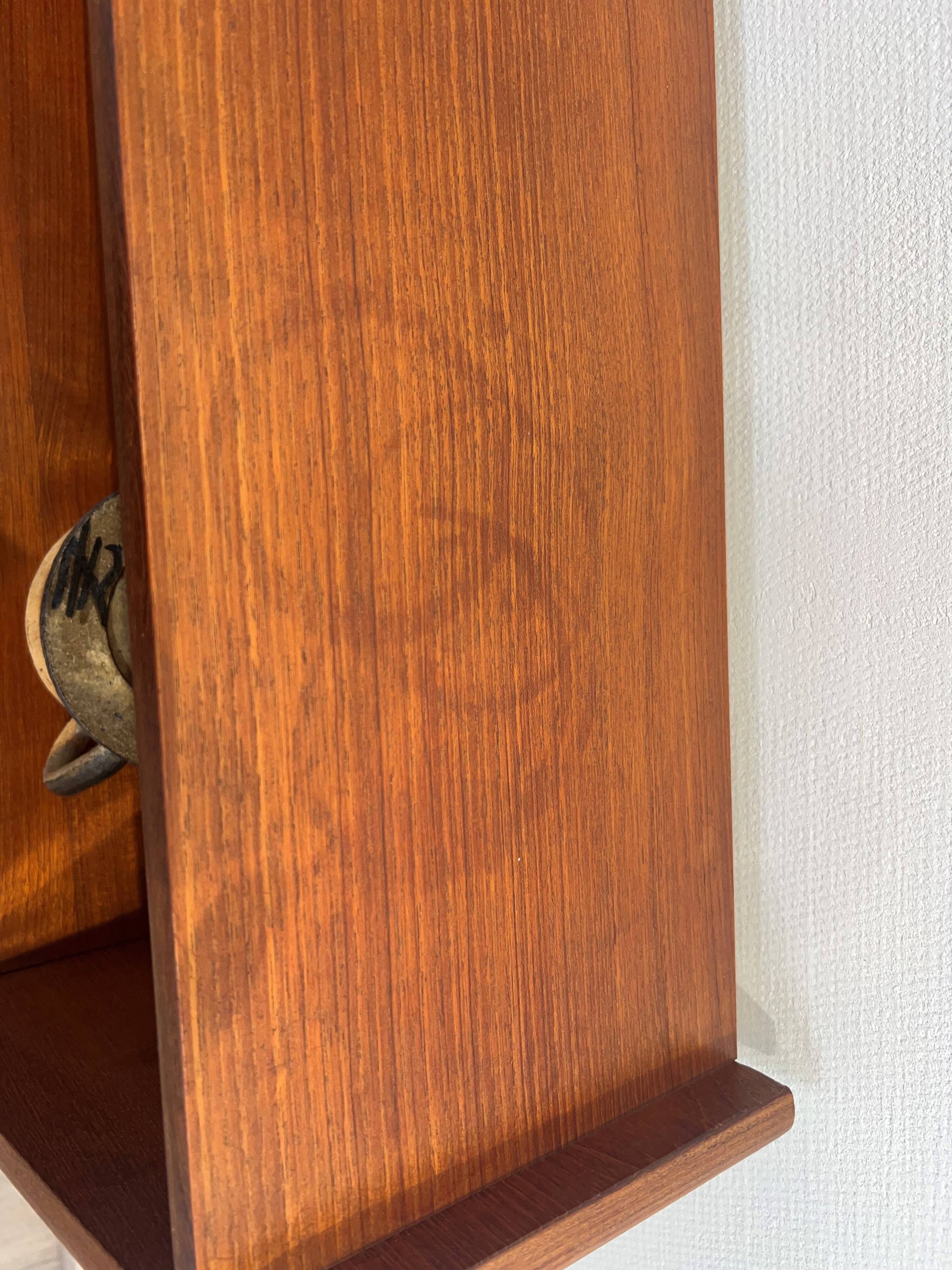 Danish teak secretary from the 60s