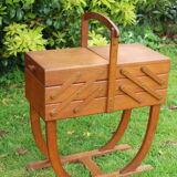 Sewing box worker