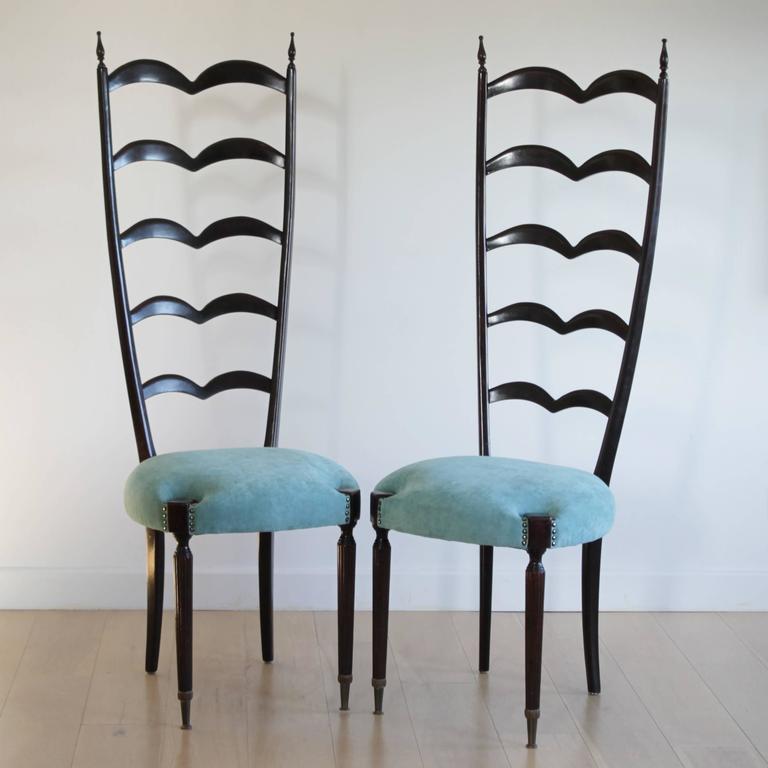 Pair of chairs by Paolo Buffa
