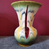 Vase vert années 60