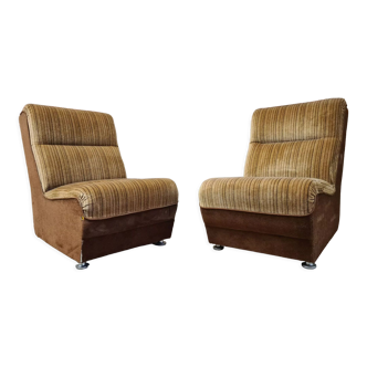 Pair of vintage seats