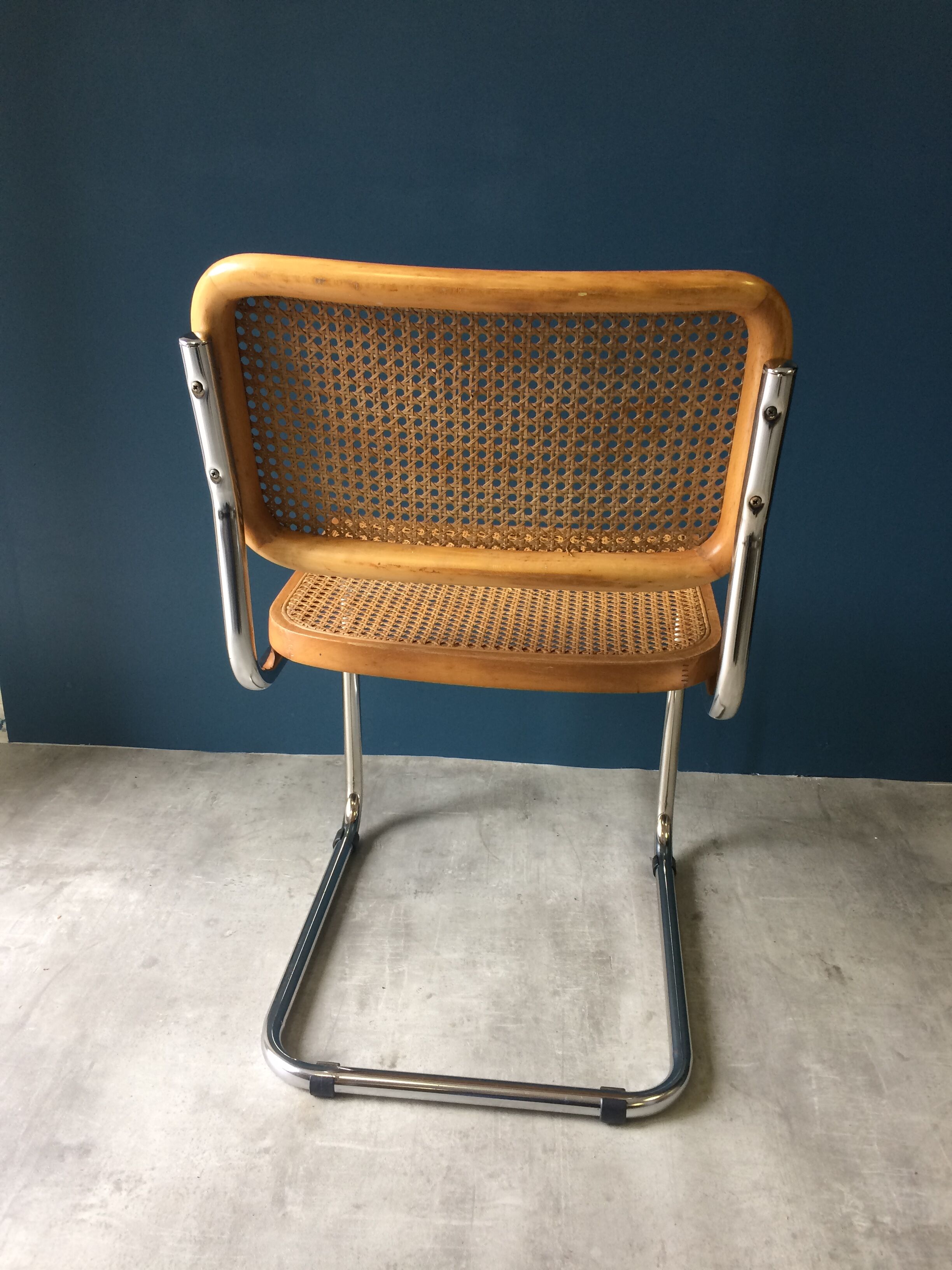 Series of 4 chairs B32 Breuer
