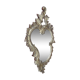 Louis XV style rocaille mirror in wood and gilded stucco