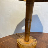 Wooden table lamp 1950