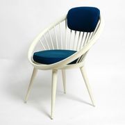 Original 1950s Yngve Ekström Circle Chair for Swedese - Made in Sweden