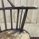 19th century English armchair in 19th century elm and beech