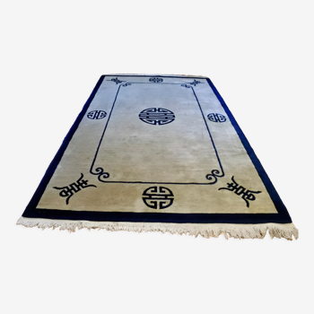Hand-woven chinese carpet 245x152cm