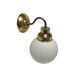 Vintage Art Deco wall lamp, Poland, 1950s