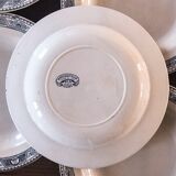 6 plates Iron Earth R&A Salins