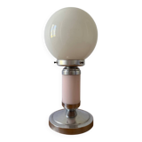 Small Art Deco Bauhaus opaline lamp