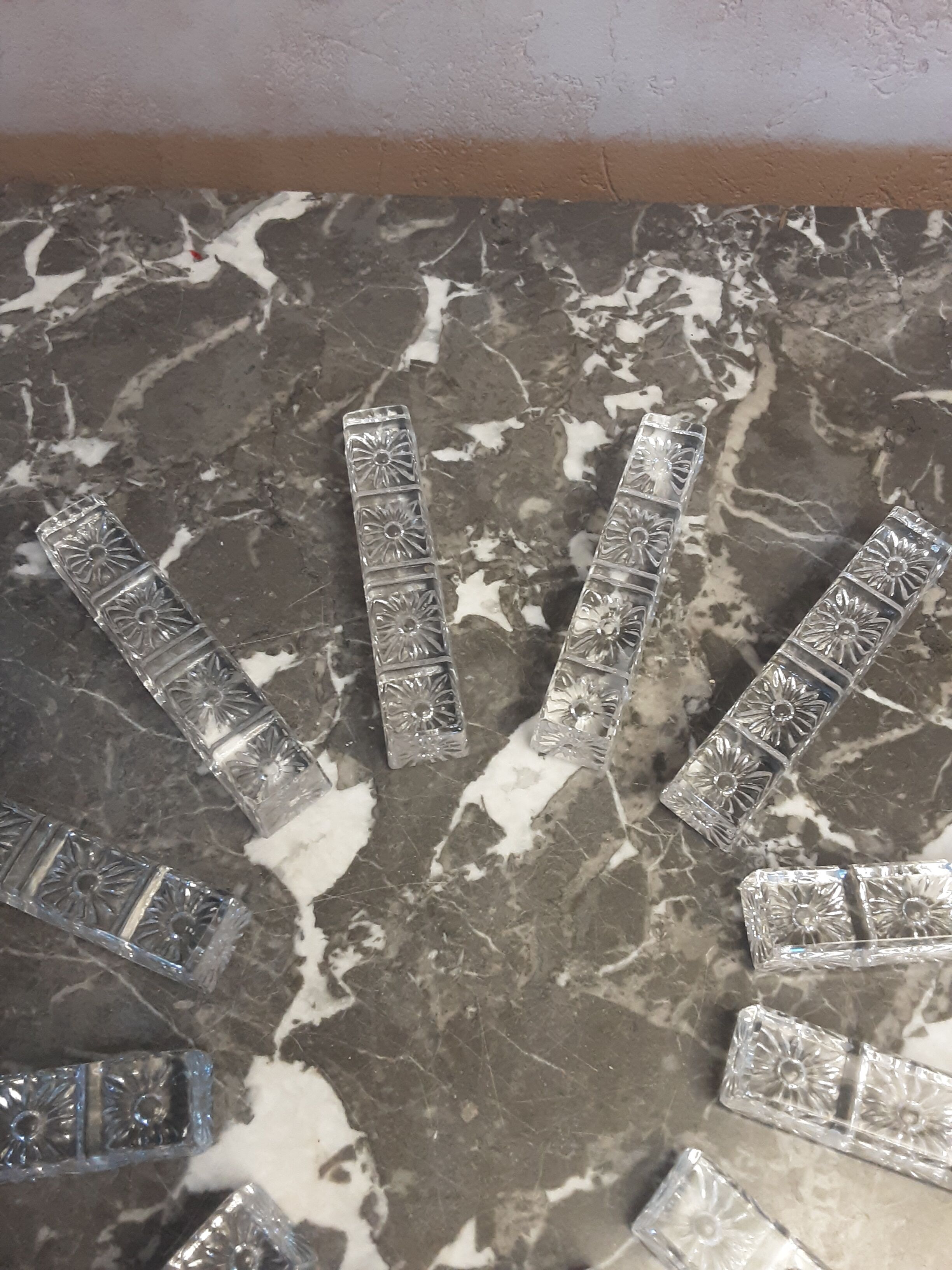 Crystal knife holder box - year 60