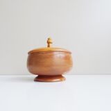 wooden box mid century