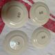 4 Johnson Bross dessert plates