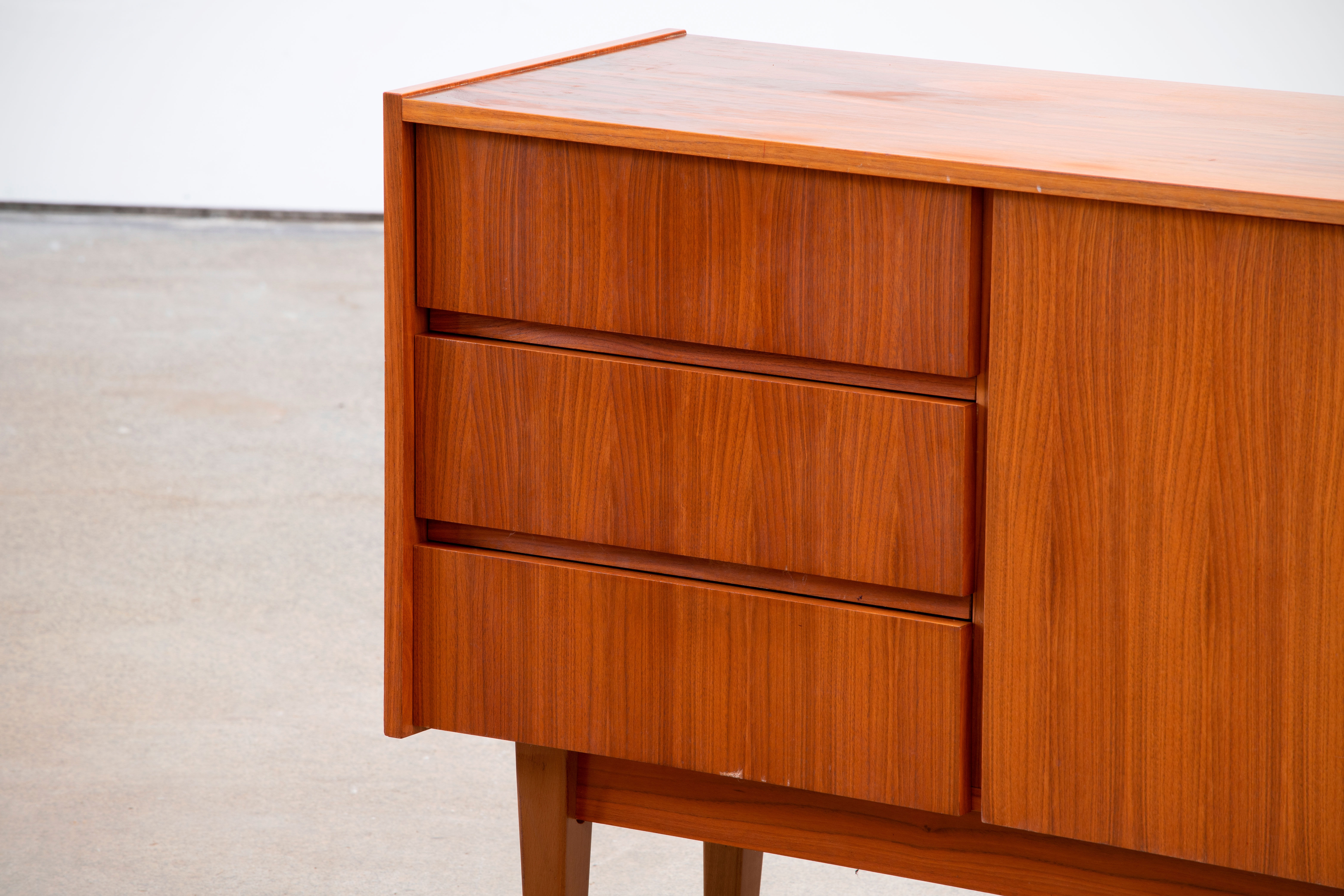 Vintage Scandinavian enfilade 1960