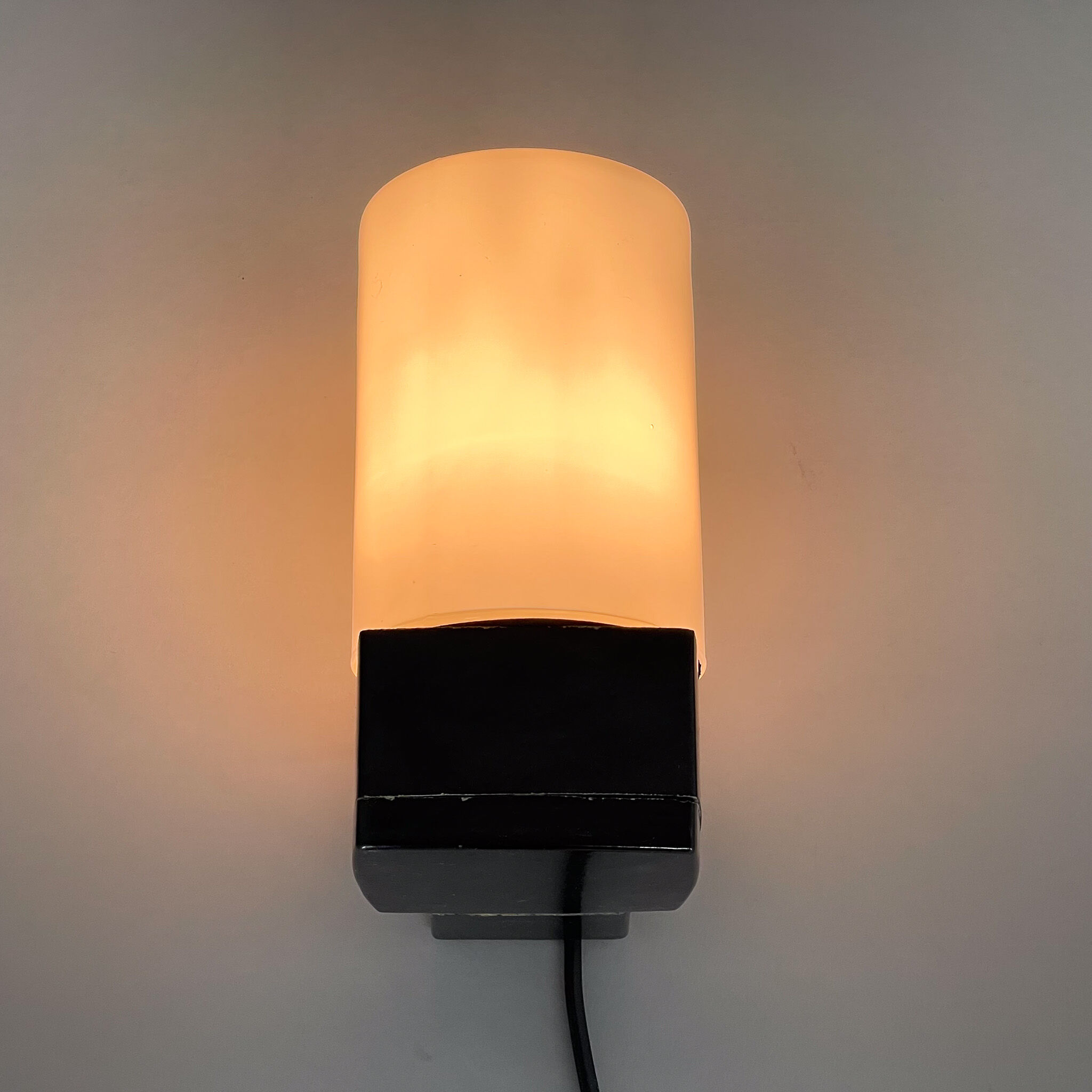 Mid-century Bakelite Wall Lamp, Czechoslovakia, 1960's